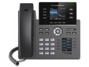 Teléfono IP GrandStream GRP2614, 4 cuentas SIP, 8 teclas de extensión. Bluetooth y Wifi integrados.