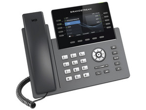Teléfono IP GrandStream GRP2615, 5 cuentas SIP, Pantalla 4.3" a Color, Conferencia de 3 vías.