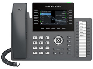 Teléfono IP HD Grandstream GRP2636, 12 Líneas, 6 Cuentas SIP, WiFi, Bluetooth, 24 Teclas Programables, PoE, Pantalla LCD de 4.3"