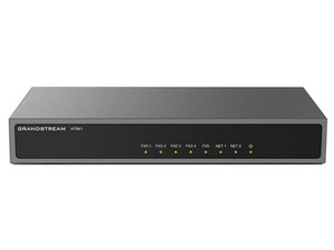Adaptador VoIP Analógico Grandstream de 4 puertos FXO RJ-11, Admite 3 perfiles SIP, Conferencia de voz de 3 vías por puerto.