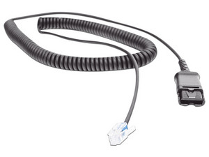 Cable Adaptador Fanvil QD03 para diademas HT101, HT201 y HT202 para compatibilidad con teléfonos Grandstream y Yealink.