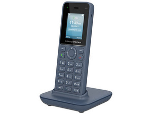 Teléfono IP Inalámbrico Grandstream WP816, Wi-Fi 6, Portátil, 2 Líneas, 2 Cuentas SIP, Voz HD, Bluetooth, Puerto USB Tipo C. Color Azul.