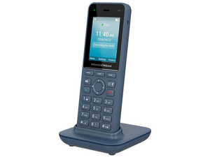 Teléfono IP Inalámbrico Grandstream WP826, Wi-Fi 6, Portátil, 3 Cuentas SIP, 3 Líneas, Voz HD, Bluetooth Integrado, Puerto USB Tipo C. Color Azul.
