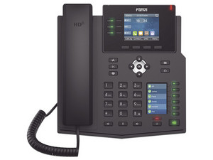 Teléfono IP Empresarial Fanvil X4U, 12 Líneas SIP, 30 Teclas DSS, PoE, Gigabit Ethernet, Conferencia de 3 vías.