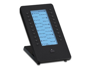 Consola de Expansión Panasonic KX-HDV20XB con pantalla LCD de 5", 20 botones. Color Negro.