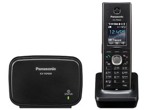 Sistema telefónico IP DECT Panasonic KX-TGP600B, SIP, inteligente e inalámbrico.