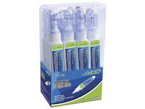 CORRECTOR A-INK LIQUIDO TIPO PLUMA 8MM C/12