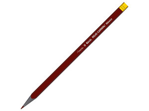 Lápiz Carmín Checador, Azor, Modelo 301 1001RO, Color Rojo Carmín, Resina, Cuerpo Hexagonal, 12 Piezas.
