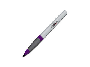Marcador permanente Signal Xtra Fino Violeta, Caja con 12 Piezas.