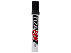 Marcador BACO TIZAPEN, Barril Metálico, 12 pzas, Color Negro.