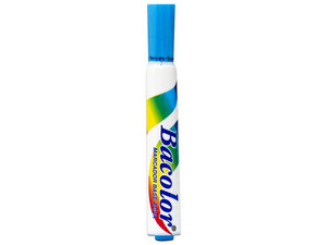 Marcador BACO Bacolor, Plegadiza, Color Azul Claro, 12 pzas.