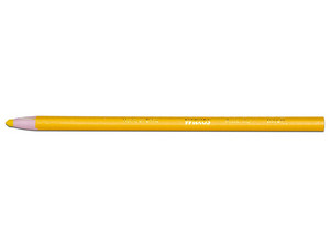 Marcador de cera BACO MR138, 12 pzas, Color Amarillo.