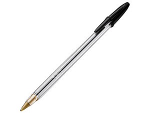 Bolígrafo BIC, Punto Mediano, 1 Pieza. Color Negro.