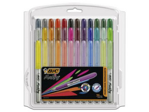 Marcador Permanente Bic Marking Grip, Color Surtidos. Paquete con 36 piezas