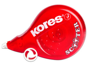 Corrector Kores Scooter Tipo Cinta, 8 m x 4.2 mm.