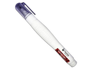 Corrector Nextep Tipo Pluma 8ml Punta Metálica caja con 12 Piezas.