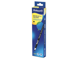 Marcador de cera Pelikan, 10 piezas, Color Negro.