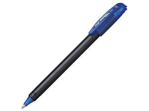 Bolígrafo Stick Pentel Energel, Punta de 0.7mm, Color Azul, Caja con 12 Piezas.