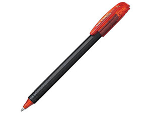 Bolígrafo Stick Pentel Energel, Punta de 0.7mm, Color Naranja, Caja con 12 Piezas.