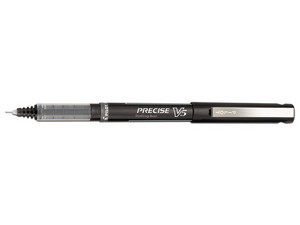 Paquete de Bolígrafos Pilot Precise V5, 12 piezas, Color Negro.