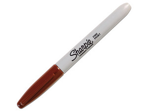 Paquete de Marcadores permanentes Sharpie M1922535, 12 piezas, Punto fino, Color Cafe.