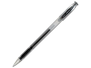 Bolígrafo Zebra J Roller RX Punto Mediano 0.7mm Tinta Gel. Color Negro. Paquete con 6 piezas.