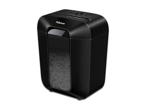 Trituradora de papel Fellowes Powershred LX50 de Corte Cruzado, 9 Hojas, Operación Silenciosa. Color Negro.