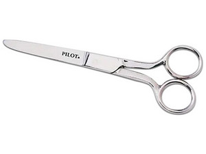 Tijeras Pilot Inoxidables de 7", para Costura y Aplicaciones Escolares.