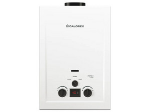 Boiler de Paso Calorex Fortis S-06 de 6 Litros, Gas Natural, Color Blanco.