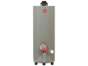 Boiler de Depósito Rheem 29V40 de 152L, Gas LP. Color Gris.