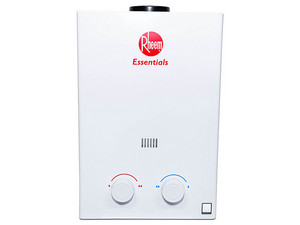 Boiler Instantáneo Rheem RHE-CHN06N, Capacidad de 6 Litros por Minuto, Gas Natural, 1 Servicio. Color Blanco.
