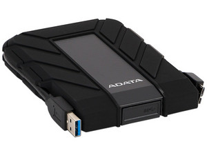 Disco Duro Portátil ADATA DashDrive Durable HD710 Pro de 2 TB  a prueba de agua y golpes, USB 3.0. Color Negro. (Caja abierta)