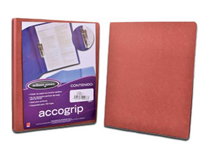 Carpeta ACCO P0968, Tamaño Carta, Hasta 150 Hojas, Color Rojo.