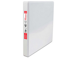 Carpeta Acco P7205, 1/2 Aro, Tamaño Carta, Color Blanco.