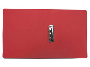Carpeta Kyma Pressboard con palanca, hasta 100 hojas, Tamaño Carta. Color Rojo.