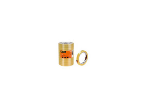 Cinta Scotch 3M, 508, 12 mm x 6 mm, Económica en Bolsa, Paquete con 8 Piezas.