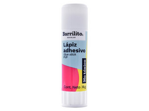 Lápiz Adhesivo Barrilito 36GCH, 36g, 1 Pieza.
