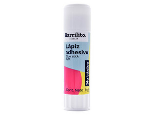 Lápiz Adhesivo Barrilito 9GCH, 9g, 1 Pieza.