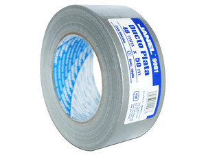 Cinta Adhesiva Janel Ducto9061 de 48mm x 50m. Color Plata