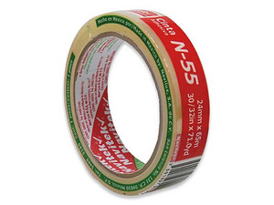Cinta de Empaque NAVITEK 24x65, Corte Fácil, Longitud 65 m, Ancho 24 mm.
