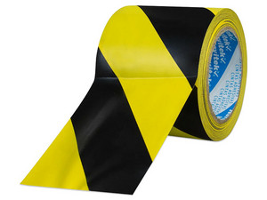 Cinta de Marcaje Navitek Amarillo/Negro, Presentación en Blíster con 6 Piezas.
