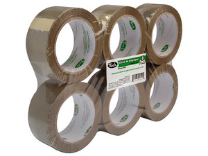 Cinta Canela Tuk 179, 48 mm x 100m, 6 piezas.