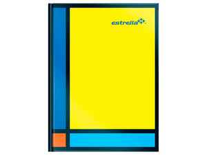 Cuaderno Escolar, Estrella, Cuadro Chico, 192 Hojas, Forma Francesa.