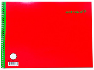 Cuaderno Estrella Forma italiana de raya, 100 hojas.