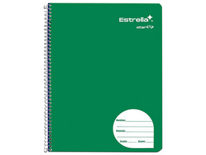 Cuaderno Profesional Estrella Mixto de 100 hojas.