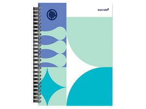 Cuaderno Profesional Estrella Tipo Raya, Pasta Semi Rígida, 100 Hojas.