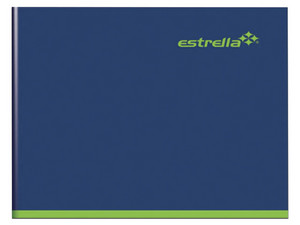 Cuaderno Estrella Cosido Forma Italiana de Raya, 100 hojas.