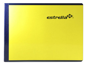 Cuaderno Estrella Forma Italiana Cosido, C5, 100 hojas.
