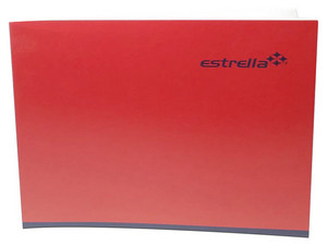 Cuaderno Estrella Italiana, doble raya, Engrapado, 50 Hojas.