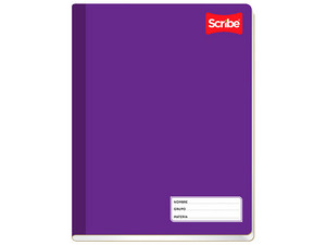 Cuaderno Scribe Clásico Raya 100 Hojas Confiabilidad Durabilidad Verde.